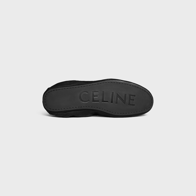 mocassino celine adam con triomphe in pelle di capra