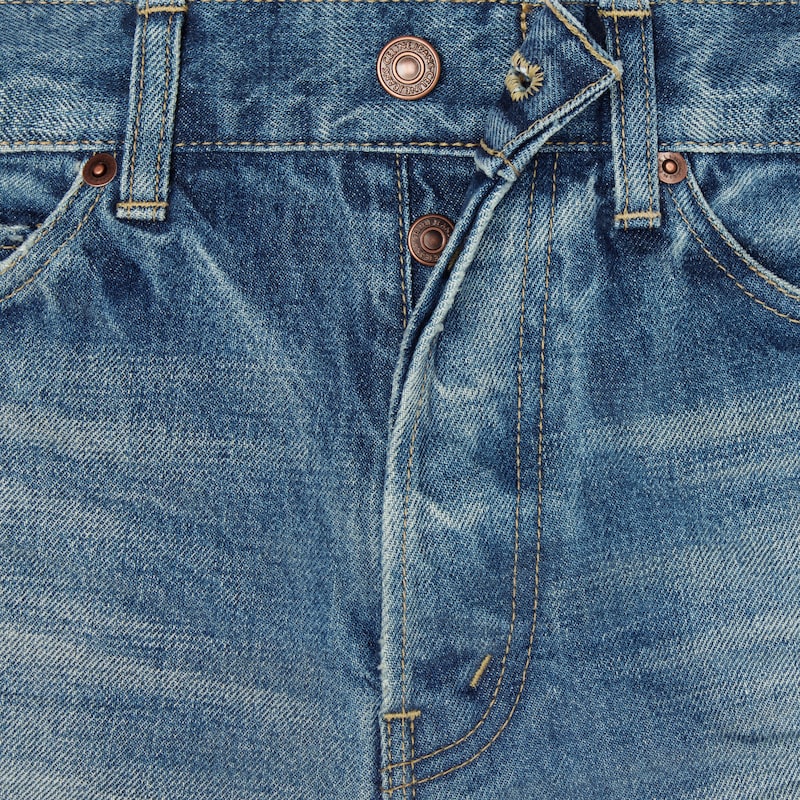 jeans lou in denim di cotone
