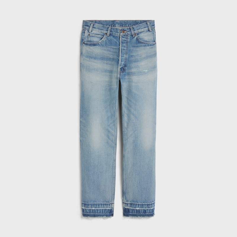 jeans wesley in denim di cotone