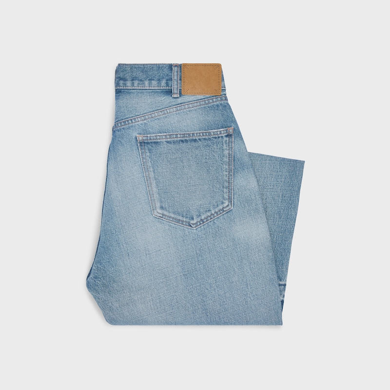 jeans wesley in denim di cotone