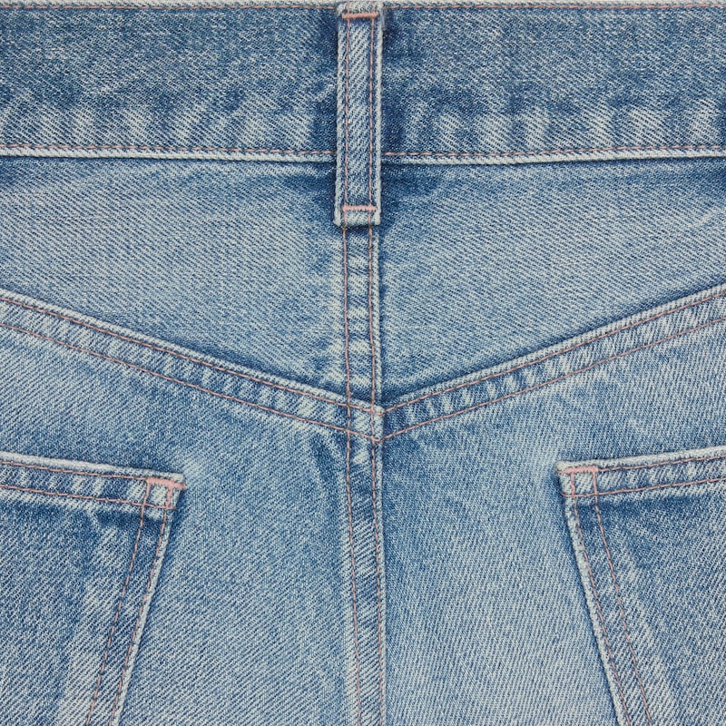 jeans wesley in denim di cotone