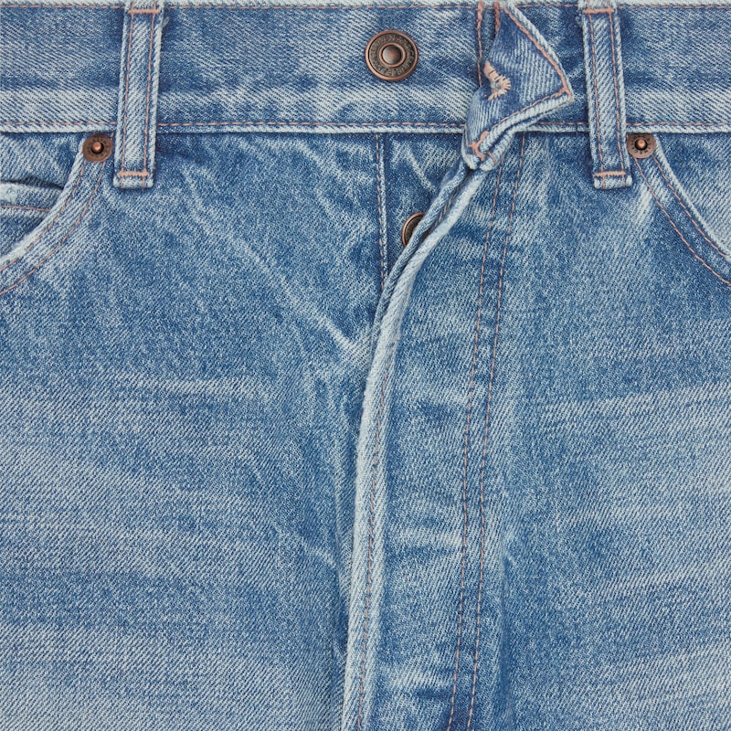 jeans wesley in denim di cotone