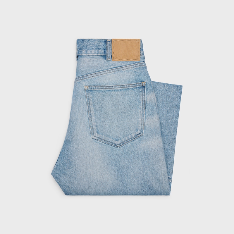 jeans wesley in denim lavaggio pismo