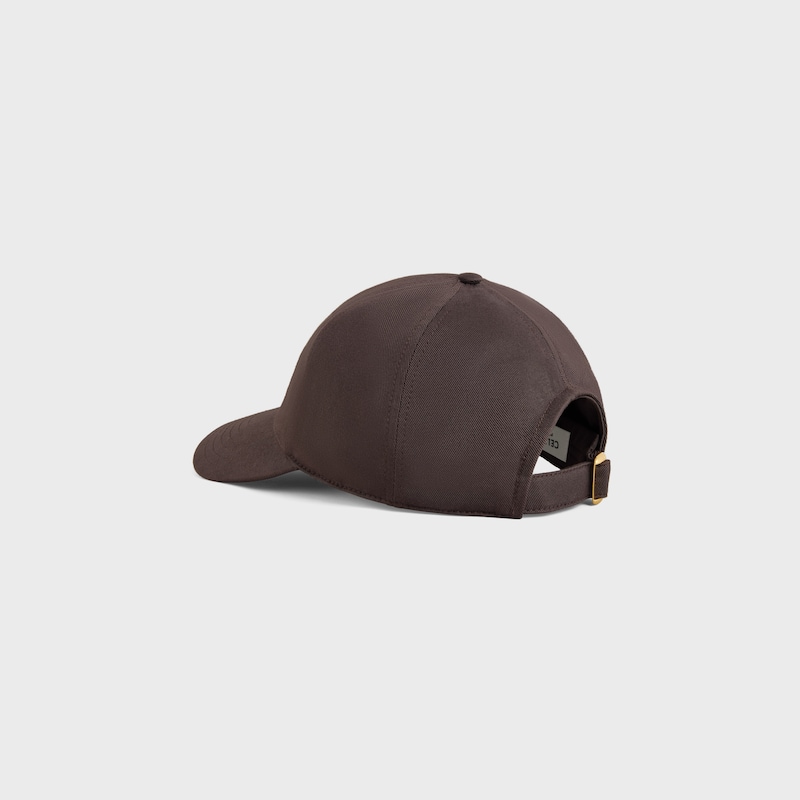berretto da baseball triomphe in gabardina di cotone lavato