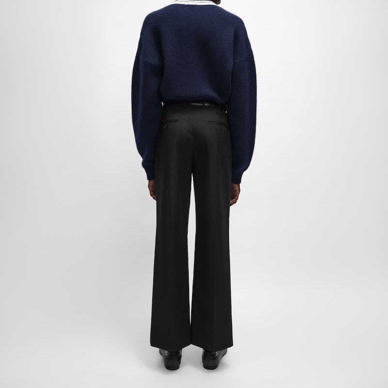 pantaloni ethan in lana mohair