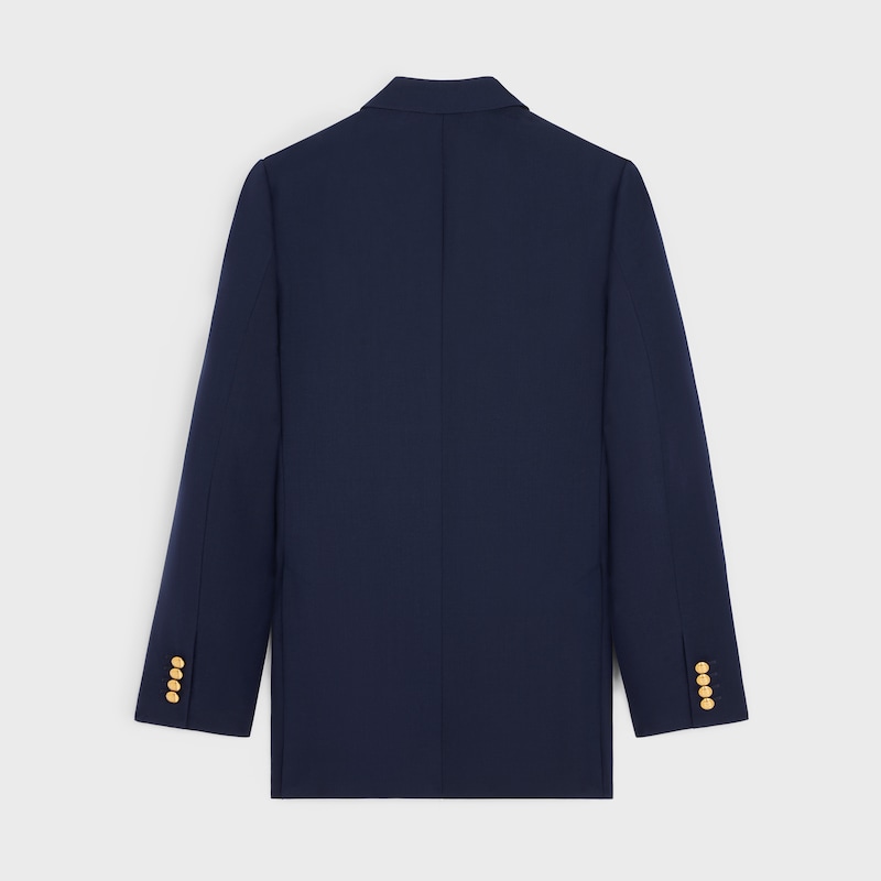 giacca camden in gabardine di lana