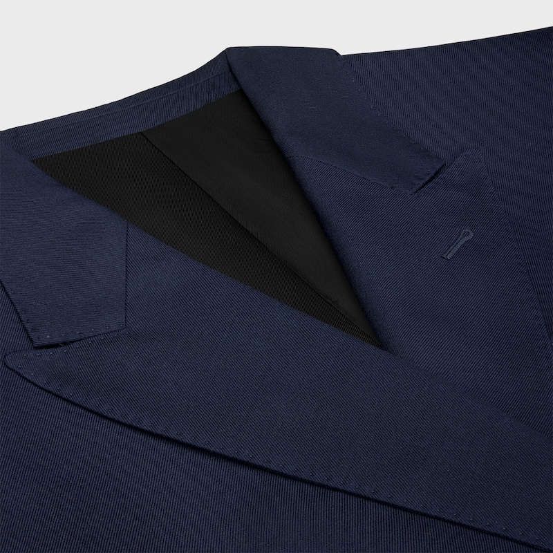 giacca camden in gabardine di lana