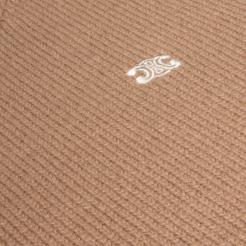 maglione girocollo in lana e cashmere