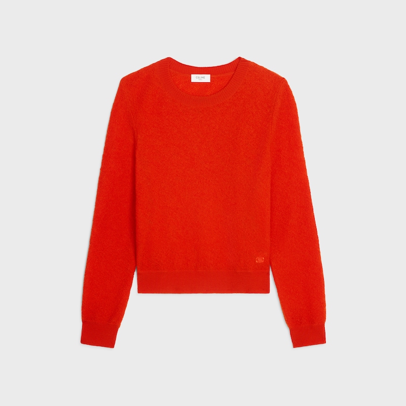 maglione girocollo in lana