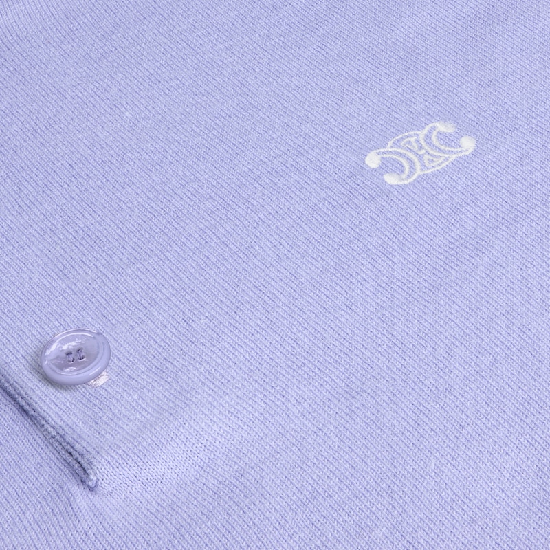 maglione polo in cotone pregiato