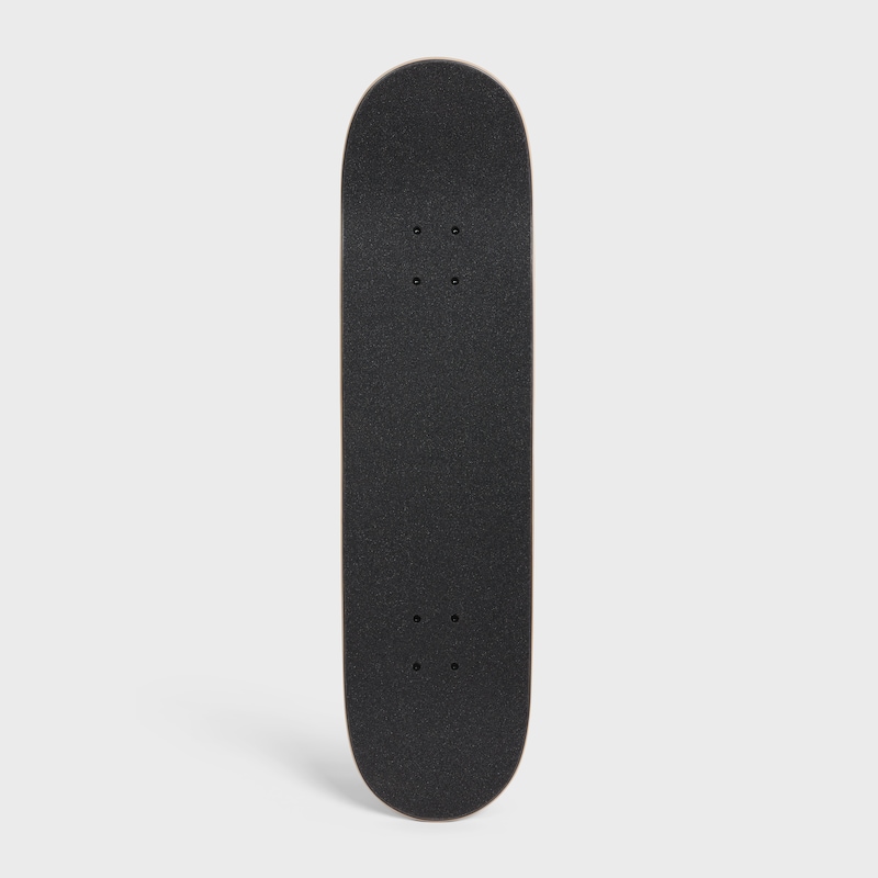 skateboard con stampa serpente e celine
