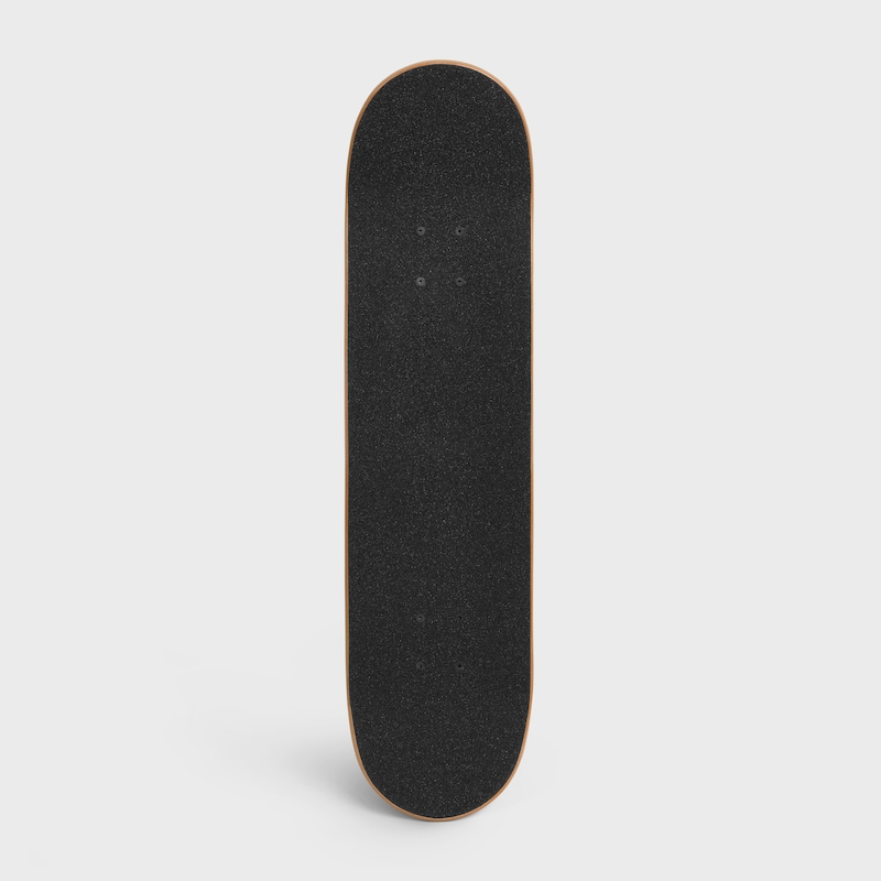 skateboard con stampa tigre e celine