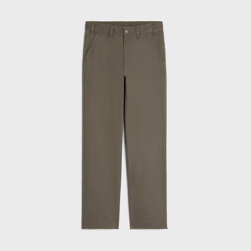 chinos in twill di cotone
