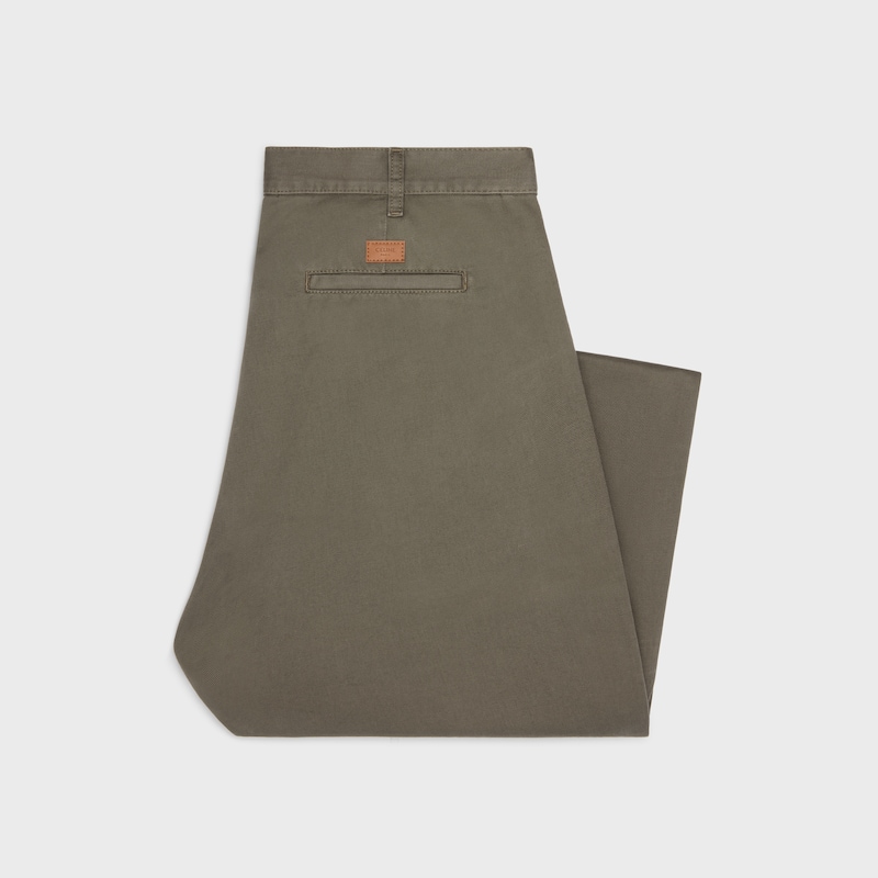 chinos in twill di cotone