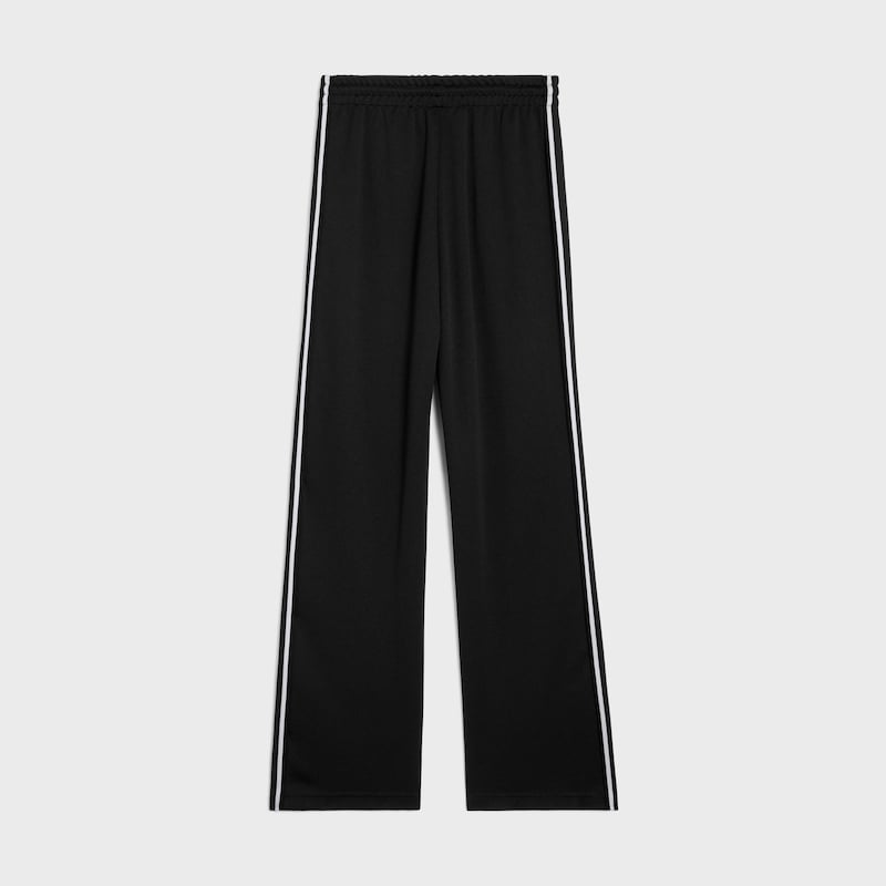 pantaloni della tuta in jersey double face