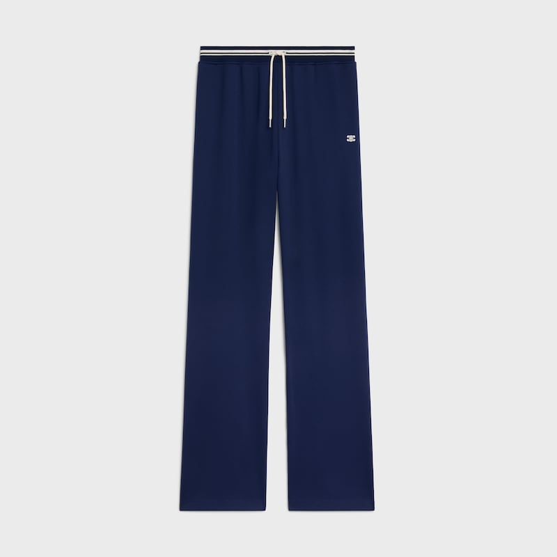 pantaloni della tuta in jersey double face