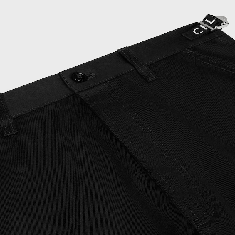 pantaloncini cargo celine in cotone