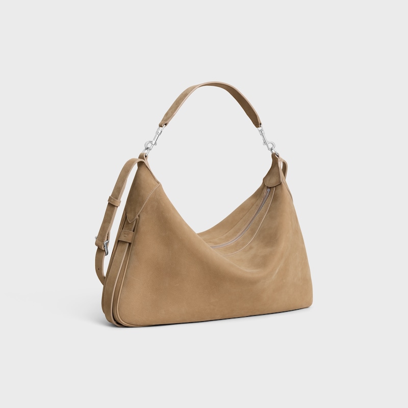 romy grande in pelle di vitello nabuk
