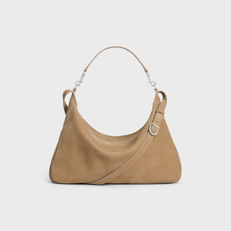 romy grande in pelle di vitello nabuk