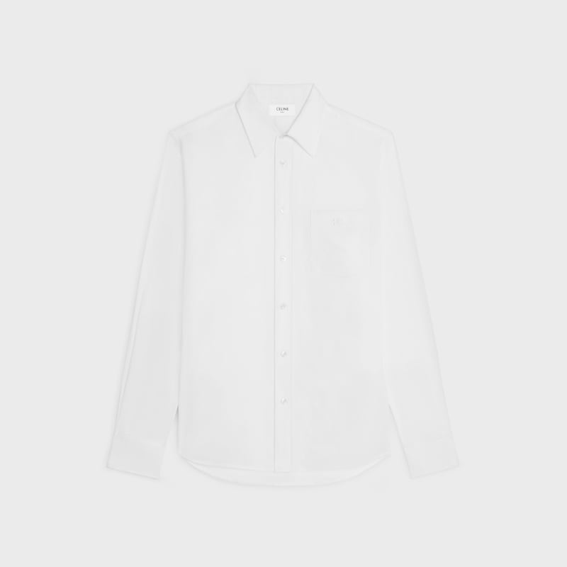 camicia larga in lino