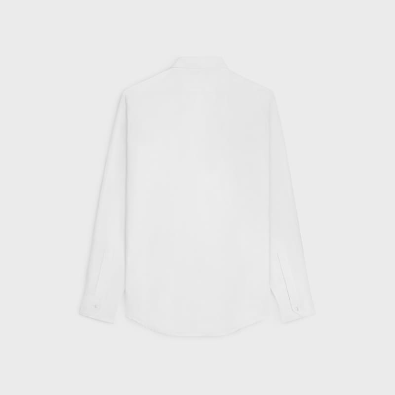 camicia larga in lino