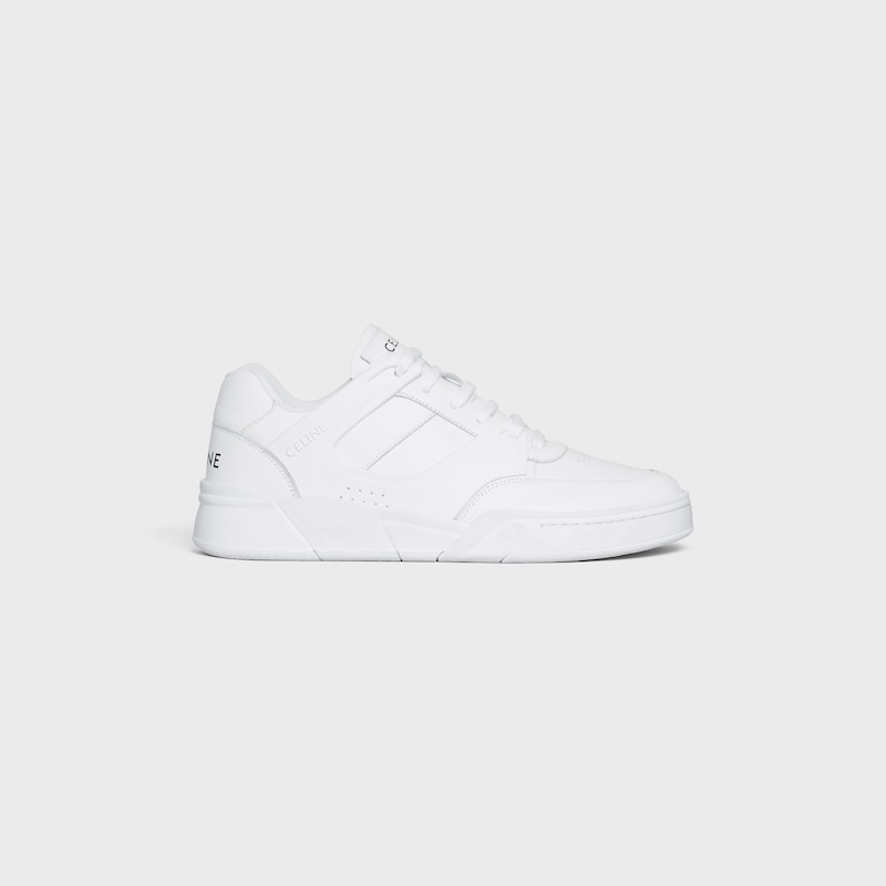 sneakers basse con lacci celine trainer ct-07 in pelle di vitello