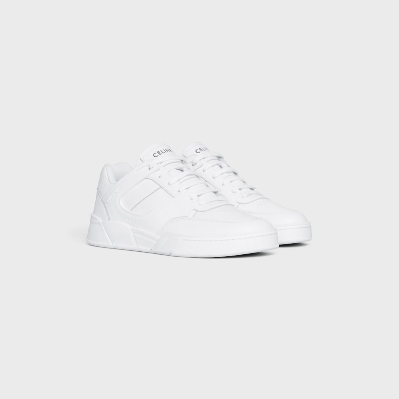 sneakers basse con lacci celine trainer ct-07 in pelle di vitello