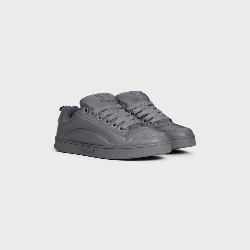sneaker bassa allacciata celine huntington in pelle bottalata e rete