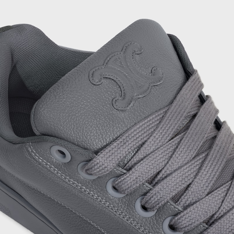 sneaker bassa allacciata celine huntington in pelle bottalata e rete