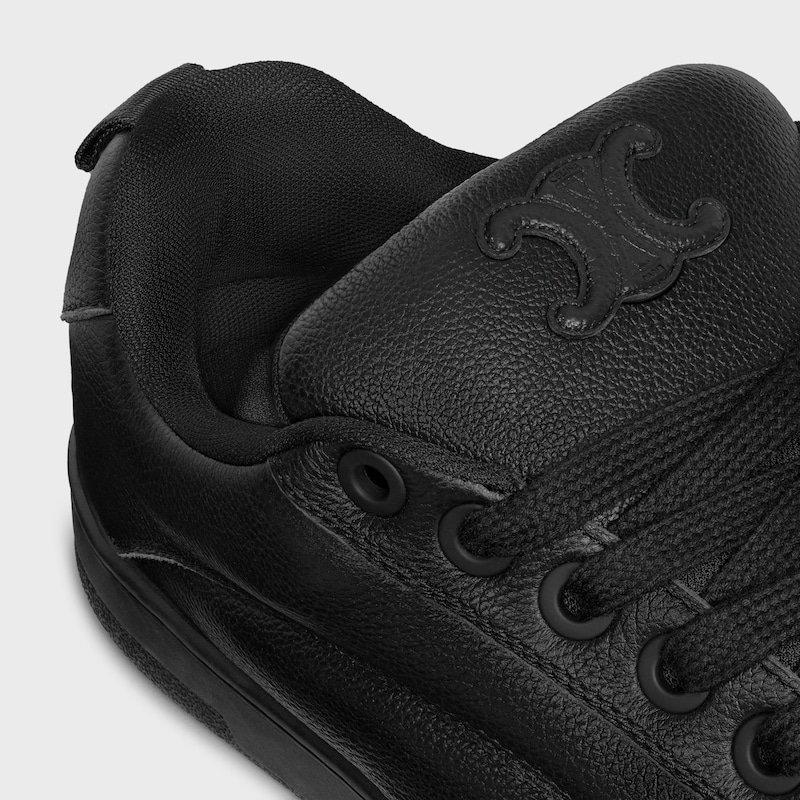 sneaker bassa allacciata celine huntington in pelle bottalata e rete
