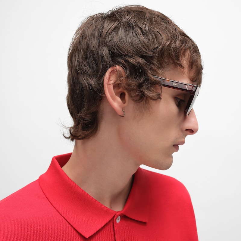 occhiali da sole black frame 41 in acetato