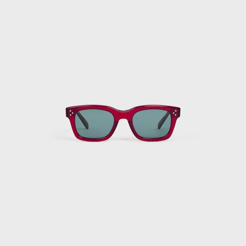 occhiali da sole black frame 41 in acetato