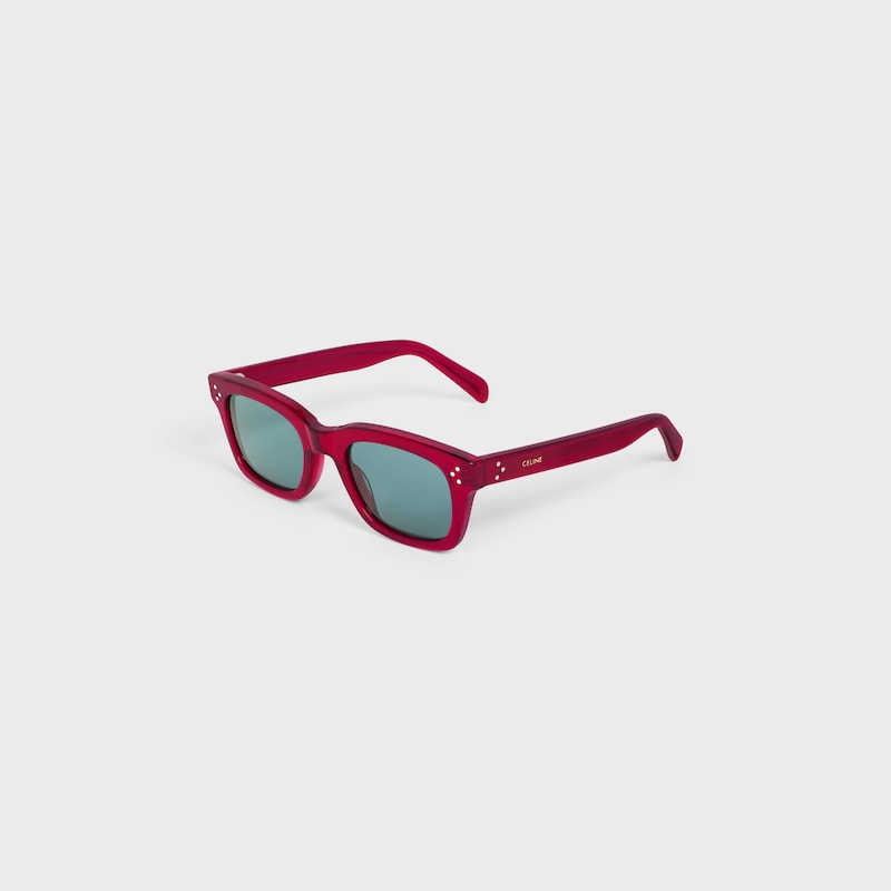 occhiali da sole black frame 41 in acetato