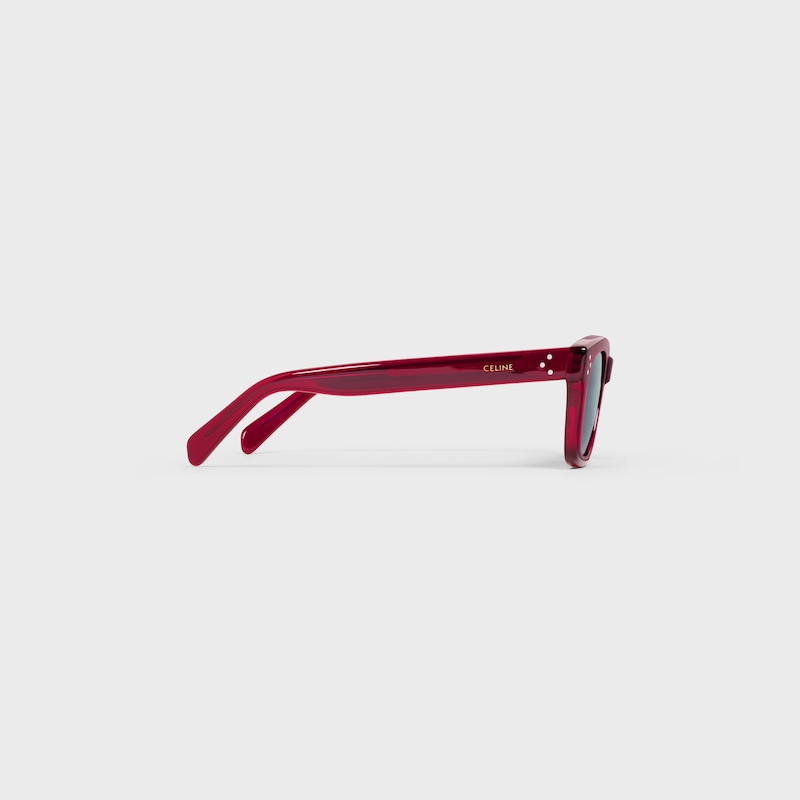 occhiali da sole black frame 41 in acetato