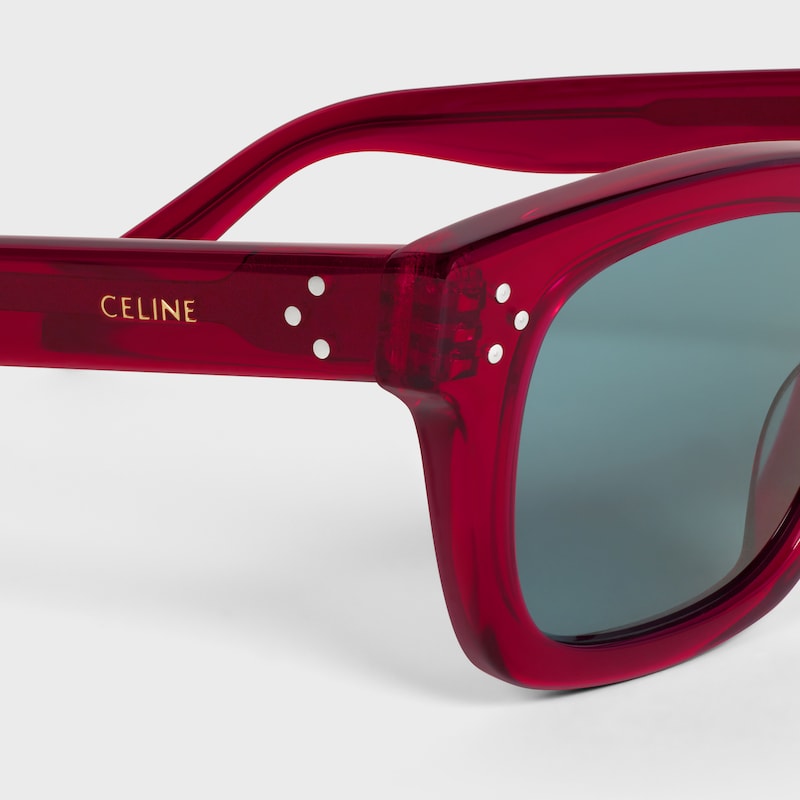 occhiali da sole black frame 41 in acetato
