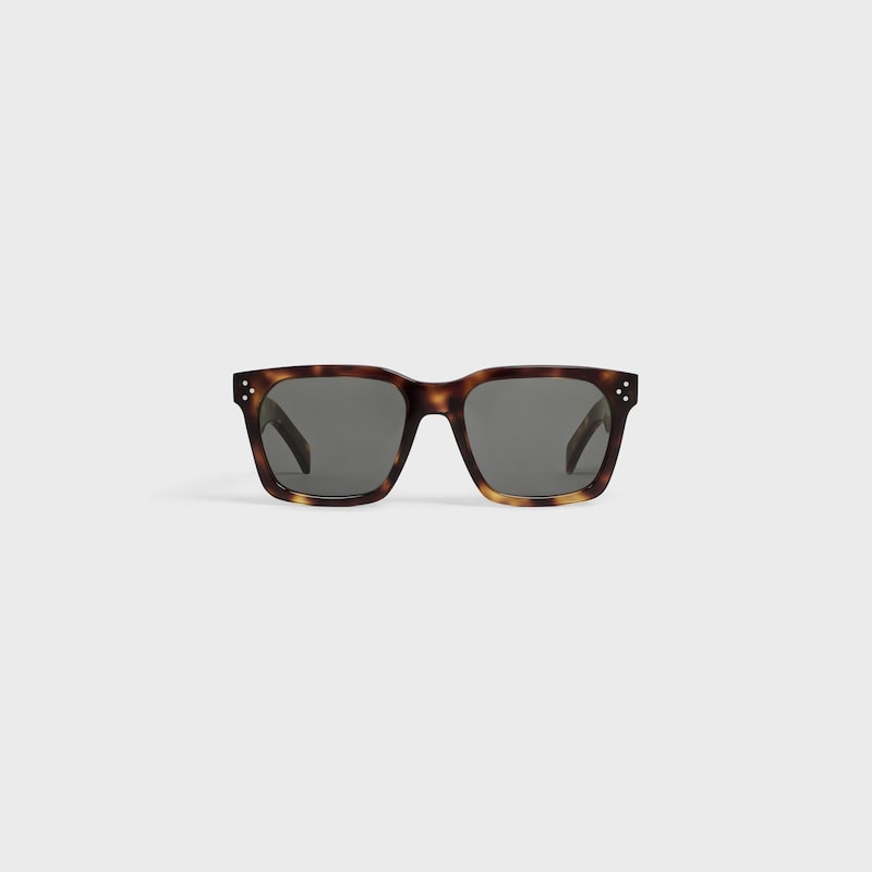 occhiali da sole con montatura nera 45 in acetato