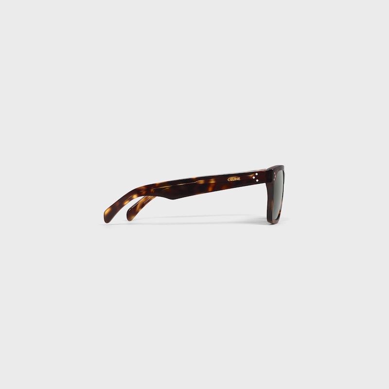 occhiali da sole con montatura nera 45 in acetato
