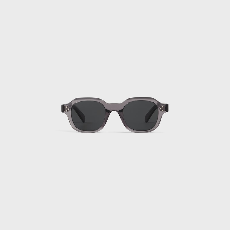 occhiali da sole black frame 60 in acetato