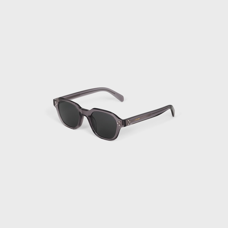 occhiali da sole black frame 60 in acetato