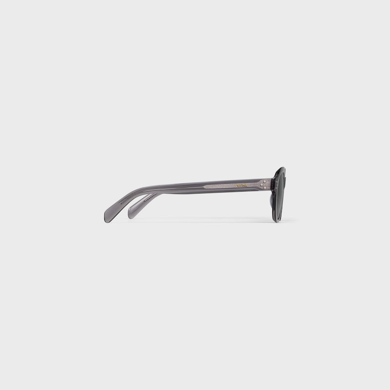 occhiali da sole black frame 60 in acetato