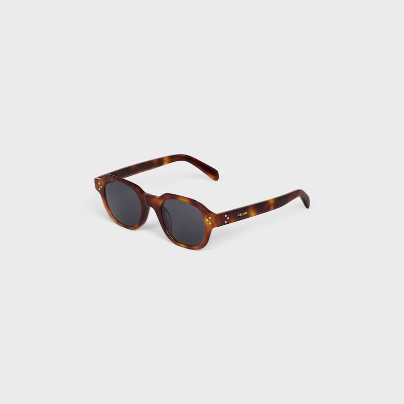 occhiali da sole black frame 60 in acetato