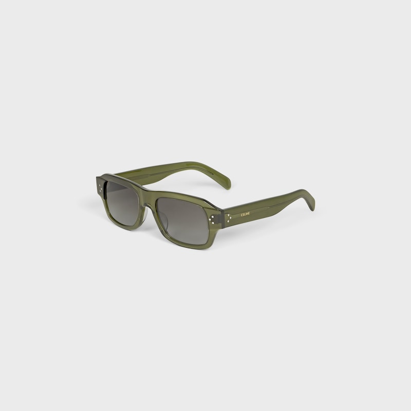 occhiali da sole black frame 61 in acetato