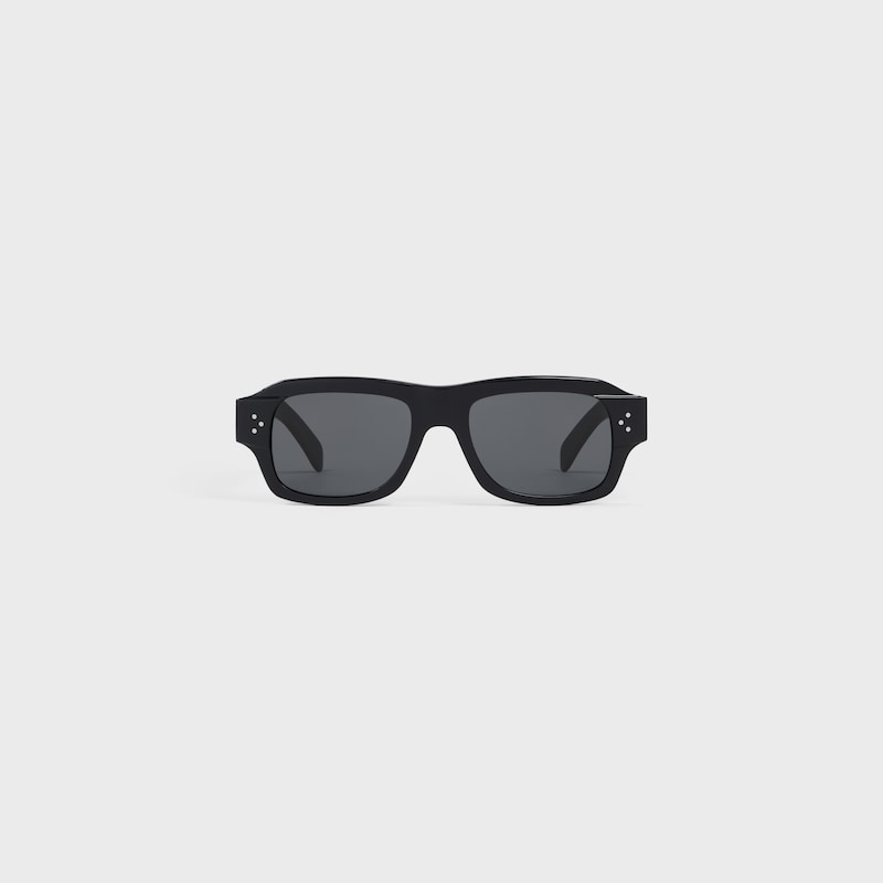 occhiali da sole black frame 61 in acetato