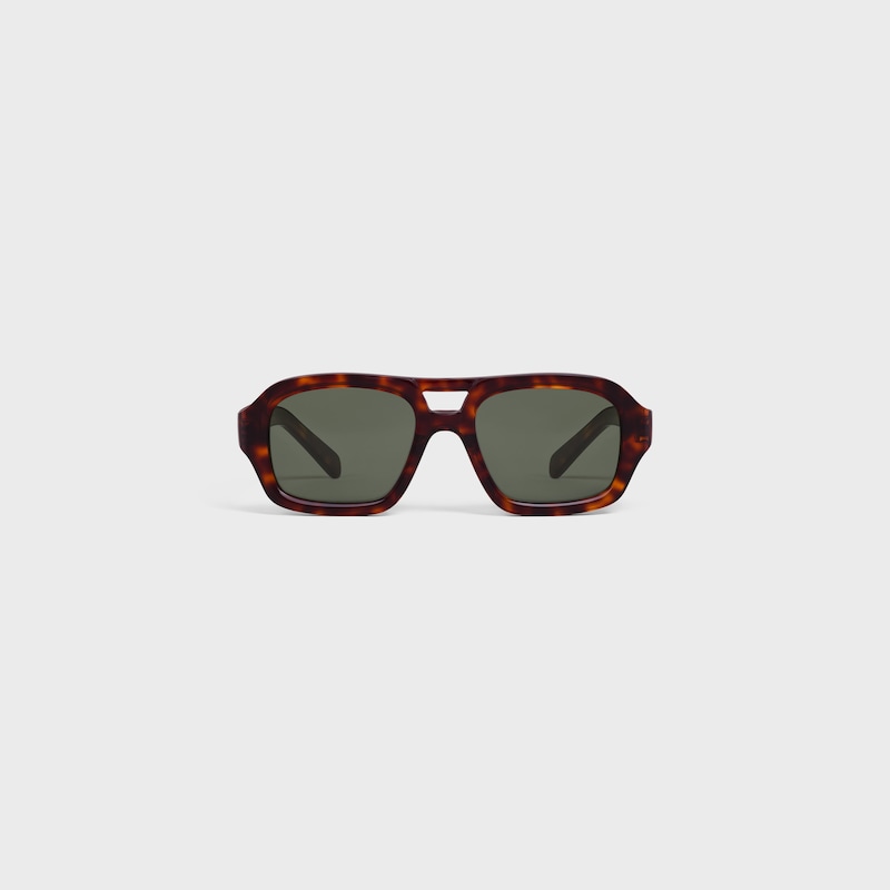 occhiali da sole black frame 62 in acetato