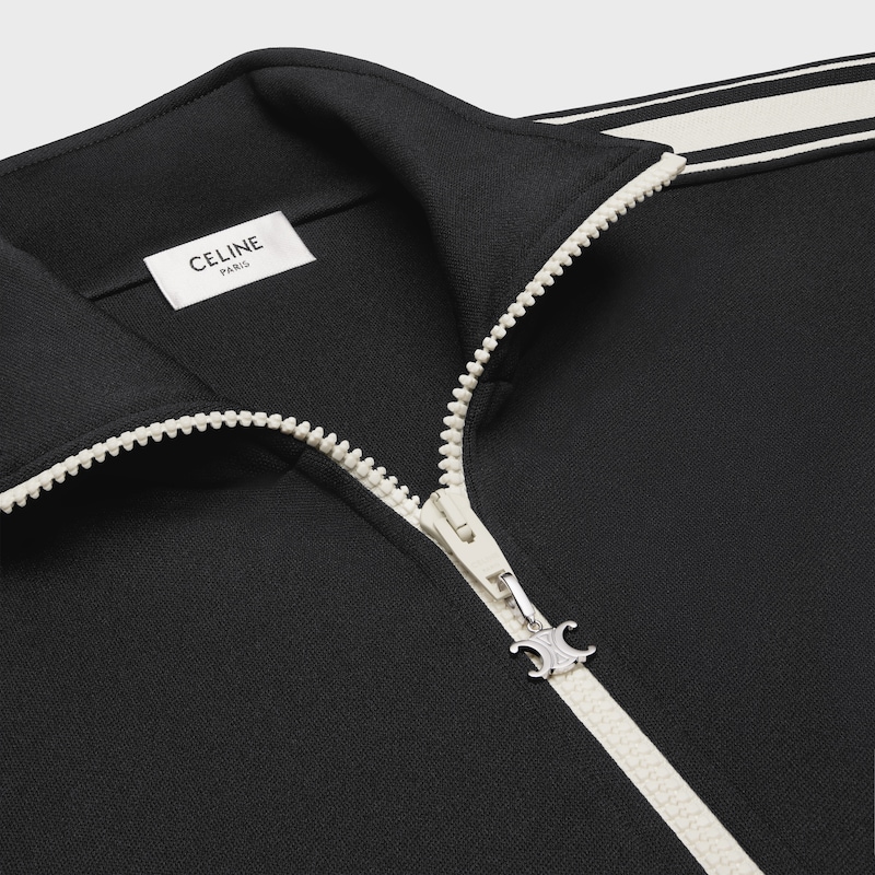 giacca tuta celine in jersey double face