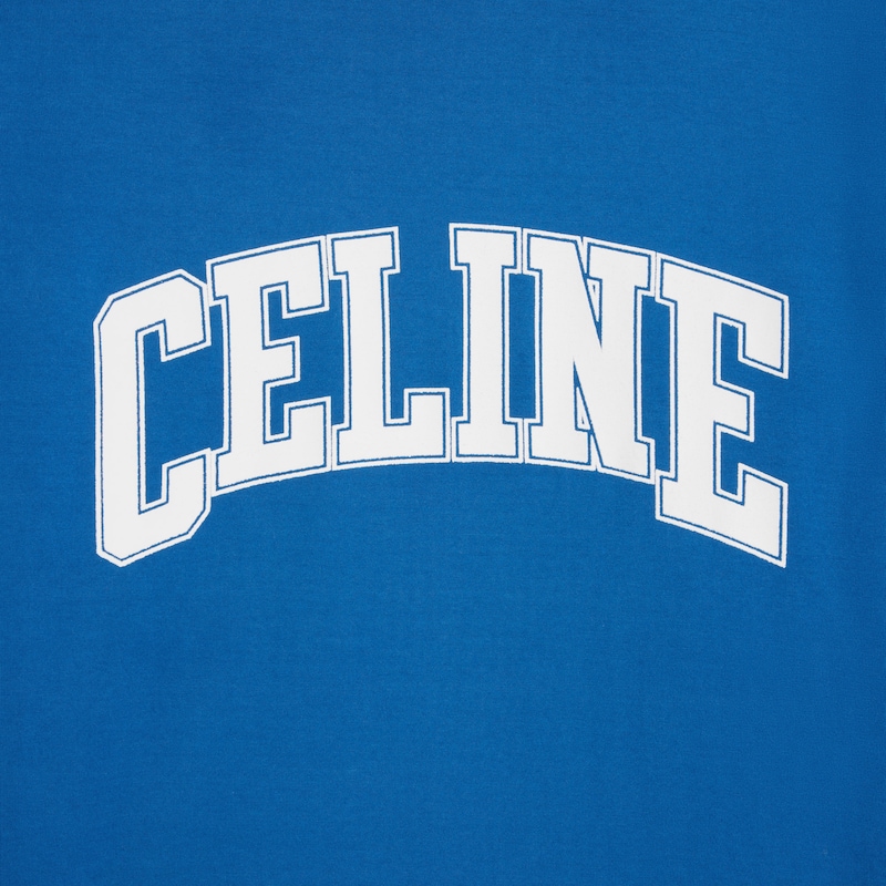t-shirt a maniche lunghe in jersey di cotone