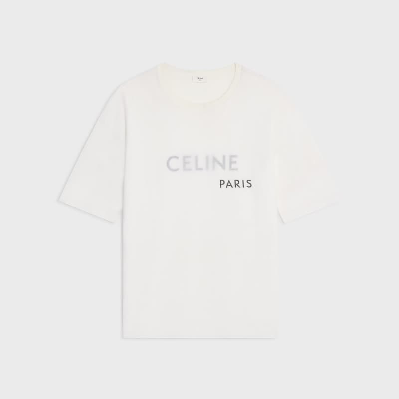 t-shirt doppio strato in jersey di cotone pregiato